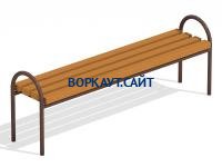 Лавочка парковая МАФ 1603 в Великом Новгороде