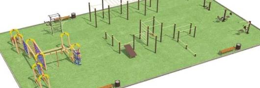 Проект спортивной площадки для любого возраста в Великом Новгороде