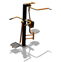 Уличный тренажер "Верхняя тяга Маятник" УТ338 в Великом Новгороде