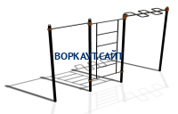 Спортивный комплекс воркаут ВС-129 в Великом Новгороде
