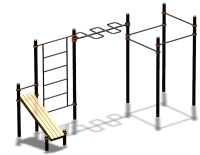 Спортивный комплекс воркаут ВС-74 в Великом Новгороде