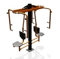 Уличный тренажер "Баттерфляй двойной"   УТ208 в Великом Новгороде