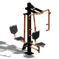 Уличный тренажер "Баттерфляй Жим ног" УТ347 в Великом Новгороде