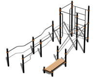 Спортивный комплекс воркаут ВС-194 в Великом Новгороде