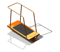 Уличный тренажер "Беговая дорожка" УТ 125 в Великом Новгороде