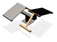 Уличный тренажер  "Скамья для пресса двойная"   УТ213 в Великом Новгороде