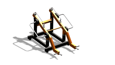 Силовой уличный тренажер  "Становая тяга"  УТ423 в Великом Новгороде