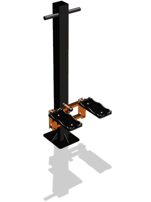 Уличный тренажер "Степпер ручка одинарный" УТ 116 в Великом Новгороде