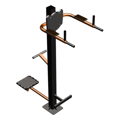 Уличный тренажер "Брусья Пресс Твистер" УТ345 в Великом Новгороде