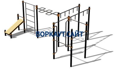 Спортивный комплекс воркаут ВС-195 в Великом Новгороде