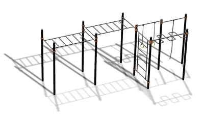 Спортивный комплекс воркаут ВС-99 в Великом Новгороде Спортивный комплекс воркаут ВС-99 в Великом Новгороде