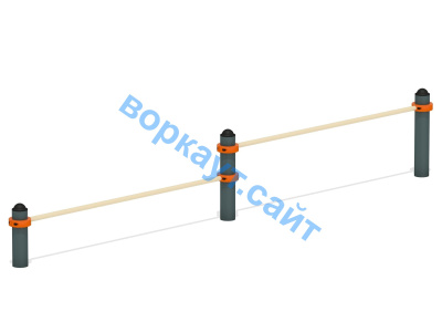 Каскад турников двойной ВС-5 в Великом Новгороде