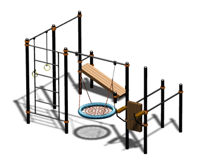Спортивный комплекс воркаут ВС-97 в Великом Новгороде
