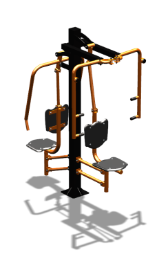 Уличный тренажер "Жим от груди Баттерфляй" УТ311 в Великом Новгороде