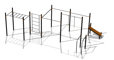 Спортивный комплекс воркаут ВС-153 в Великом Новгороде