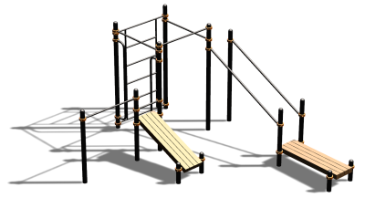 Спортивный комплекс воркаут ВС-198 в Великом Новгороде