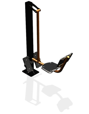 Уличный тренажер "Жим ногами одинарный" УТ 110 в Великом Новгороде Уличный тренажер "Жим ногами одинарный" УТ 110 в Великом Новгороде