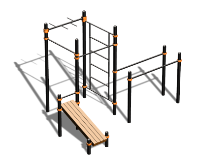 Спортивный комплекс воркаут ВС-91 в Великом Новгороде