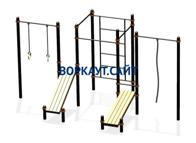 Спортивный комплекс воркаут ВС-44 в Великом Новгороде