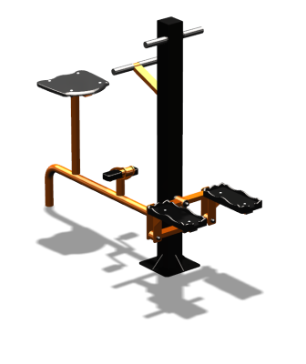 Уличный тренажер "Вело Степпер" УТ319 в Великом Новгороде