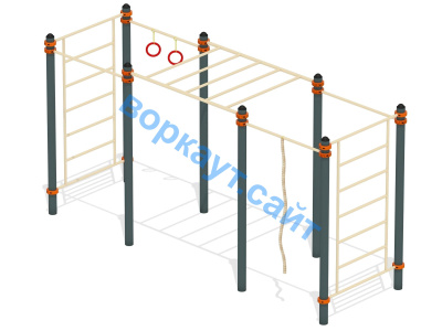 Воркаут комплекс гимнастический  ВС-24 в Великом Новгороде