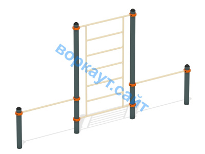Шведская стенка с перекладинами ВС-13 в Великом Новгороде