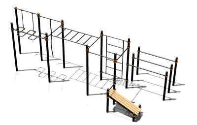 Спортивный комплекс воркаут ВС-77 в Великом Новгороде