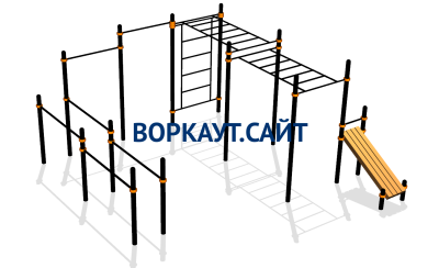 Спортивный комплекс воркаут ВС-109 в Великом Новгороде