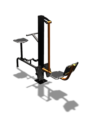 Уличный тренажер "Жим ногами Вело" УТ330 в Великом Новгороде