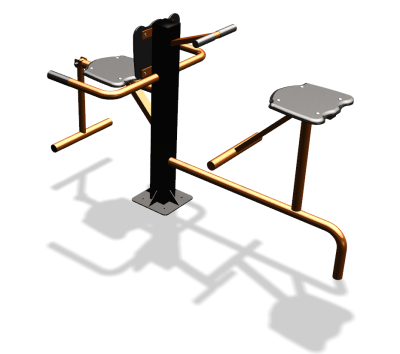 Уличный тренажер "Флекс Твистер сидя" УТ343 в Великом Новгороде
