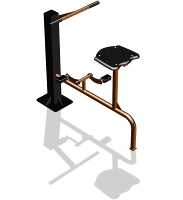 Уличный тренажер "Вело одинарный" УТ 117 в Великом Новгороде