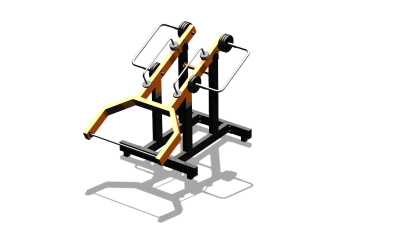 Силовой уличный тренажер  "Мультиштанга"  УТ417 в Великом Новгороде