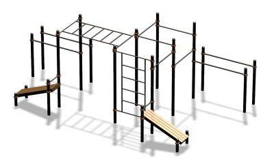Спортивный комплекс воркаут ВС-100 в Великом Новгороде