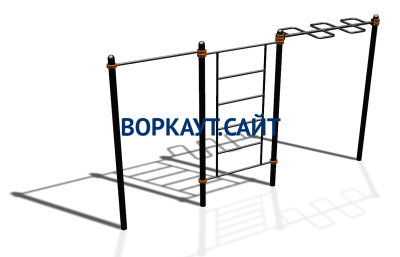 Спортивный комплекс воркаут ВС-129 в Великом Новгороде