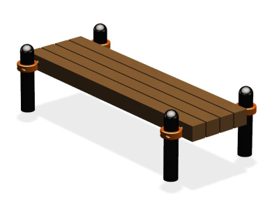 Воркаут скамья ВС-38 в Великом Новгороде