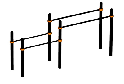 Брусья разновысокие ВС-15 в Великом Новгороде