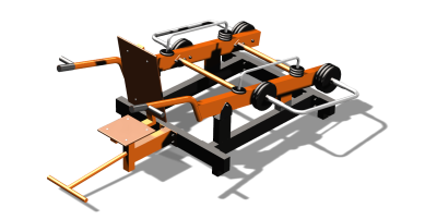 Силовой уличный тренажер  "Трицепс"  УТ424 в Великом Новгороде