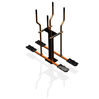 Уличный тренажер  "Лыжи двойные"   УТ210 в Великом Новгороде