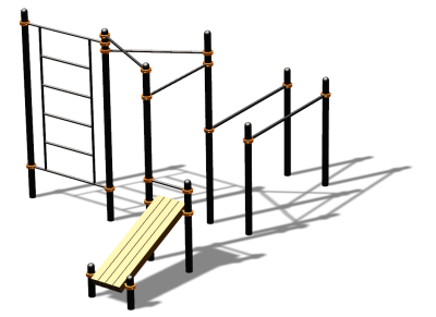 Спортивный комплекс воркаут ВС-140 в Великом Новгороде