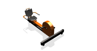 Силовой уличный тренажер  "Велотренажер"  УТ410 в Великом Новгороде