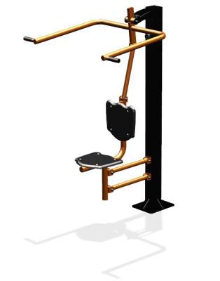 Уличный тренажер "Верхняя тяга одинарный" УТ 114 в Великом Новгороде