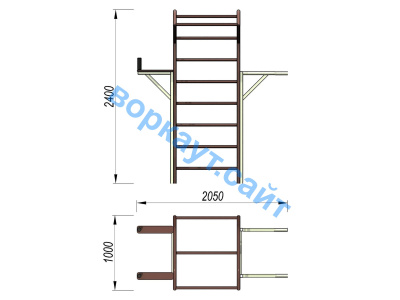Детский спортивный комплекс 3 в 1 ДСК 3103 в Великом Новгороде