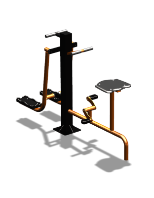 Уличный тренажер "Вело Шпагат" УТ320 в Великом Новгороде