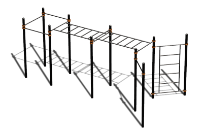 Спортивный комплекс воркаут ВС-118 в Великом Новгороде