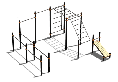 Спортивный комплекс воркаут ВС-146 в Великом Новгороде