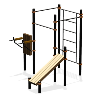 Спортивный комплекс воркаут ВС-64 в Великом Новгороде
