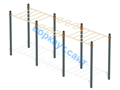 Воркаут комплекс рукоходов ВС-22 в Великом Новгороде
