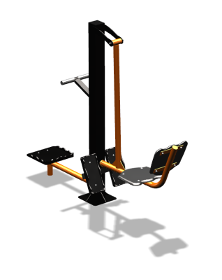 Уличный тренажер "Жим ногами Твистер" УТ305 в Великом Новгороде