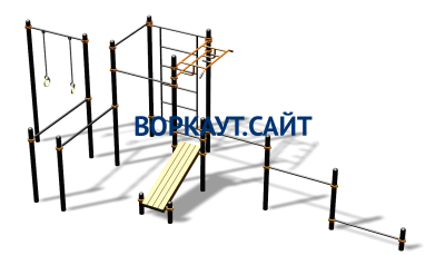 Спортивный комплекс воркаут ВС-95 в Великом Новгороде