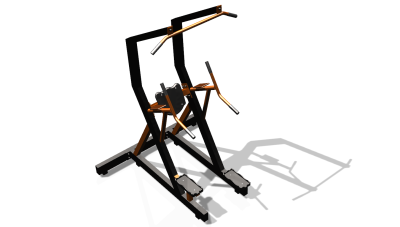 Силовой уличный тренажер  "Комбинированный станок"  УТ416 в Великом Новгороде